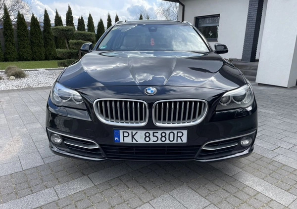 BMW Seria 5 cena 56900 przebieg: 212000, rok produkcji 2013 z Kalisz małe 562